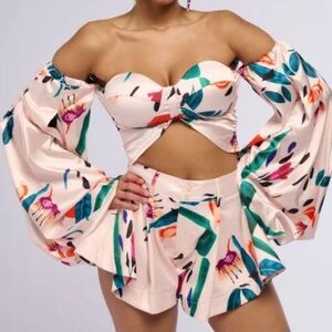 Shop Akira Candy Rain Off The Shoulder Blouse